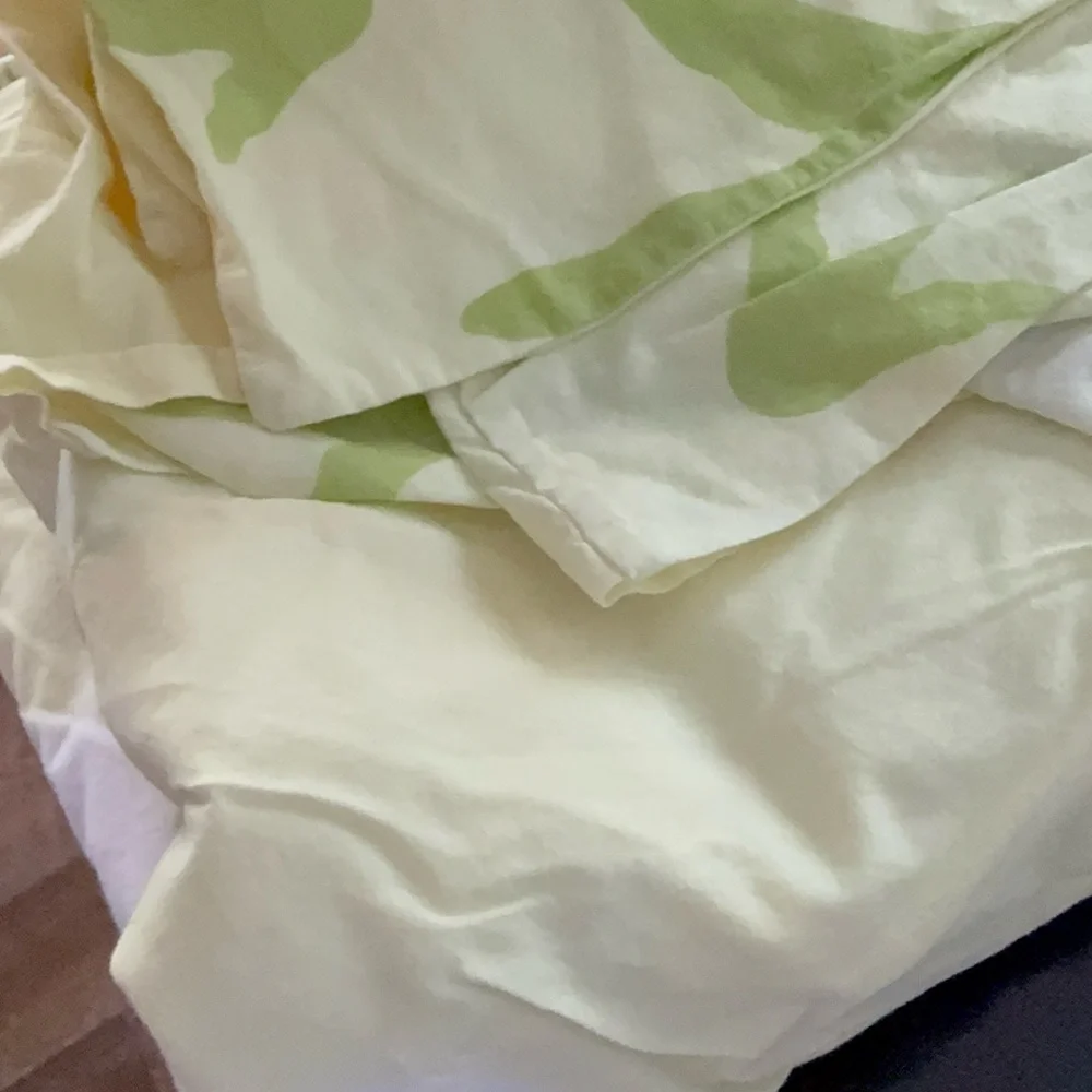 IKEA JÄTTELIK Twin Duvet Cover - Green Dinosaur